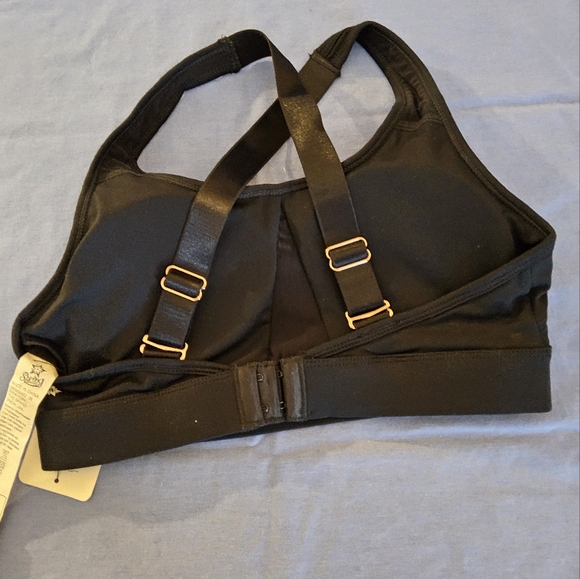 Spring Season Brand Black Sports Bra (B1) - Picture 2 of 4